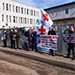 Против сокращений медиков и ликвидации отделений во "Всеволожской КМБ" проведен профсоюзный пикет