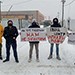 Строители ковидного госпиталя в Курске вышли на пикеты с требованием выплатить зарплату