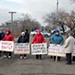 На митинге работники "Кулундаконсервмолоко" выступили против закрытия завода