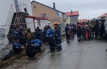 В Северо-Курильске строители-трудовые мигранты ООО "Спиро" объявили забастовку и требуют заработную плату