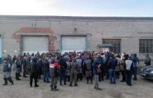 Забастовка водителей мусоровозов ООО «Эко Транс-Н» в Новосибирске по причине нарушений условий труда